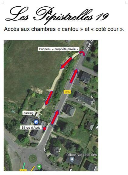 Les Pipistrelles 19 - Chambre D'Hotes 梅马克 外观 照片